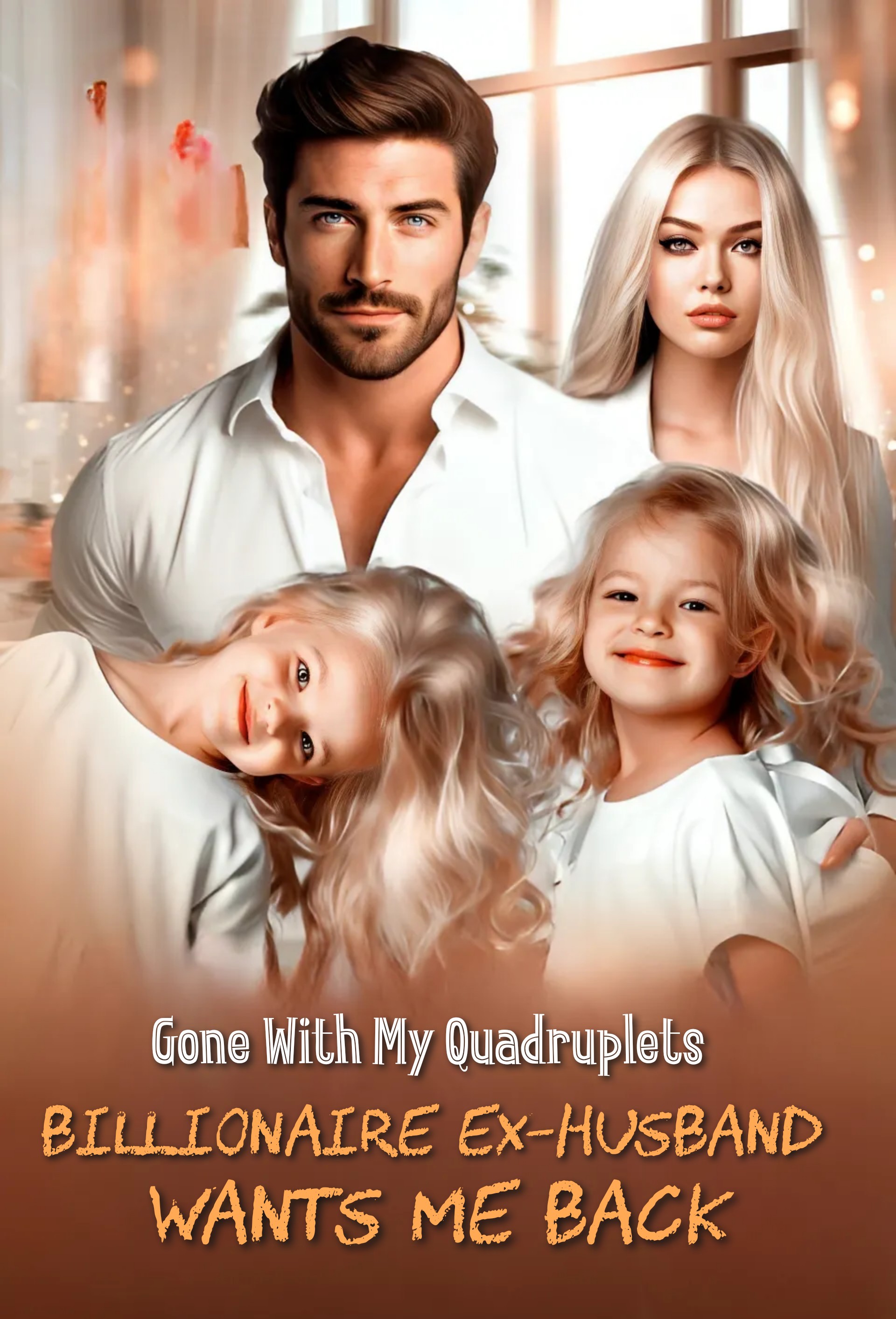 Gone With My Quadruplets: Billionaire Ex-Husband Wants Me Back