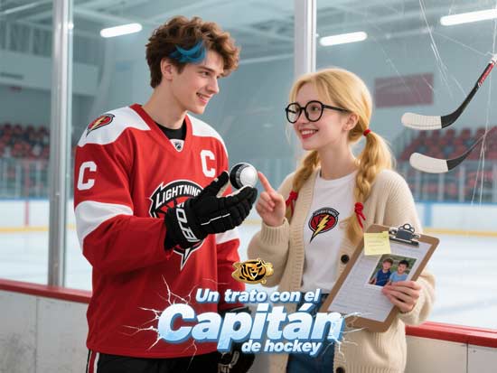 Un trato con el capitán de hockey completo
