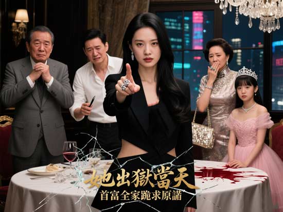 她出獄當天，首富全家跪求原諒線上看