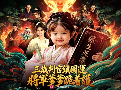 三歲判官鎮國運，將軍爹爹跪着護：線上看三歲判官扮豬吃老虎，理清因果斬殺罪孽！ DramaBox