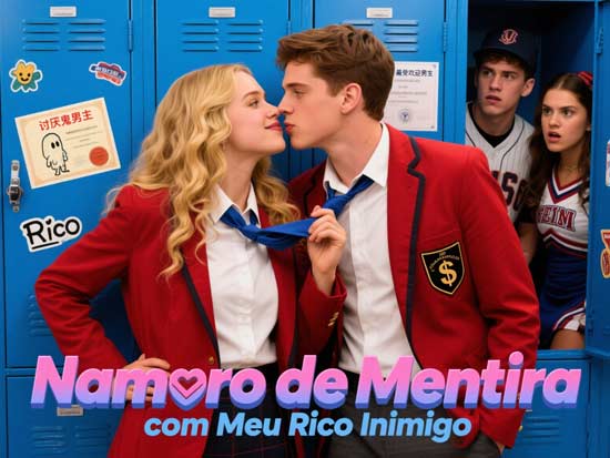 Namoro de Mentira com Meu Rico Inimigo DramaBox