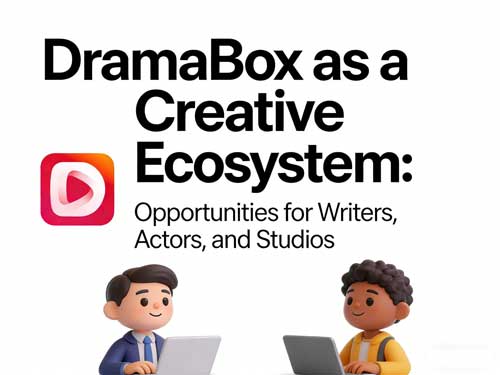 DramaBox as a Creative Ecosystem: Opportunities for Writers, Actors, and Studios DramaBox as a Creative Ecosystem: Opportunities for Writers, Actors, and Studios