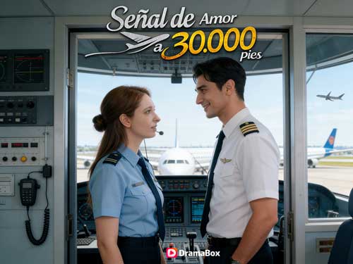 Señal de Amor a 30.000 Pies Doblado & Reparto Principal: Cuando el corazón despega sin plan de vuelo