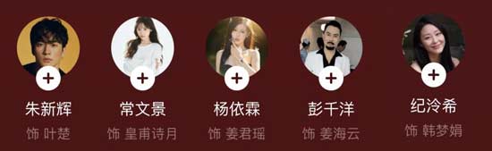 《無雙贅婿：真龍覺醒》演員名单